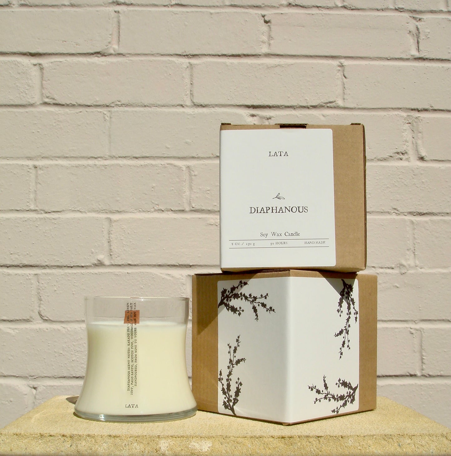 DIAPHANOUS CANDLE