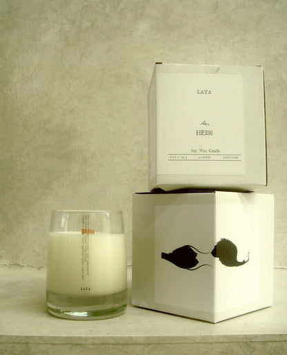 VELL CANDLE - HEISS